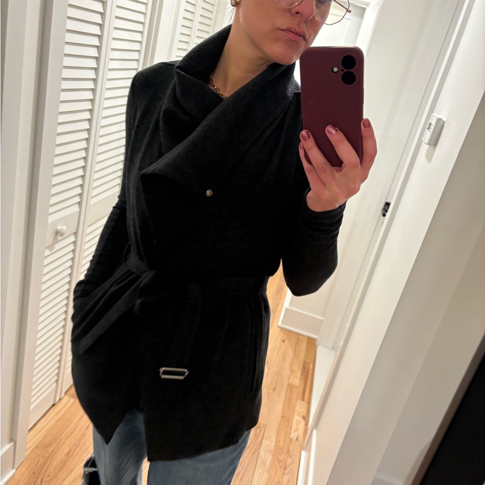 Helmut Lang Wool Belted Jacket - Picture 3 of 15